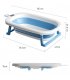 BA031 - Foldable baby bathtub with thermometer BA031 - Foldable baby bathtub with thermometer