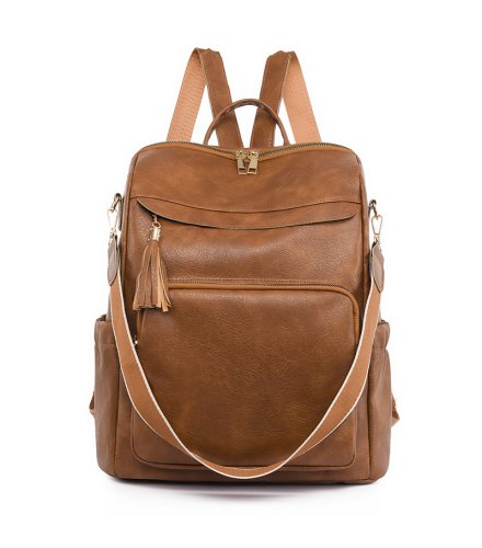 BP862 - Retro Soft Leather Women's Fashion Backpack