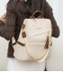 BP871 - Simple Soft Leather Backpack