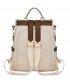BP871 - Simple Soft Leather Backpack