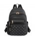 BP893 - Rhombus Stitched Rivets Backpack