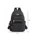 BP893 - Rhombus Stitched Rivets Backpack