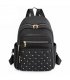 BP893 - Rhombus Stitched Rivets Backpack