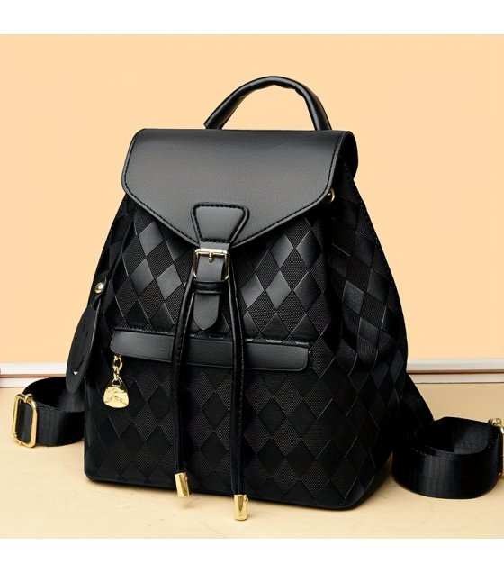 BP895 - Korean Style Textured Backpack