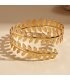 B1005 - Gold Leaf Bracelet