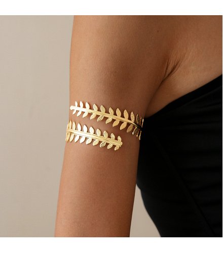 B1005 - Gold Leaf Bracelet