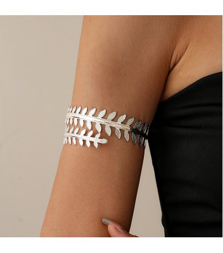 B1006 - Silver Leaf Bracelet