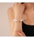 B1019 - Simple Pearl Chain Bracelet
