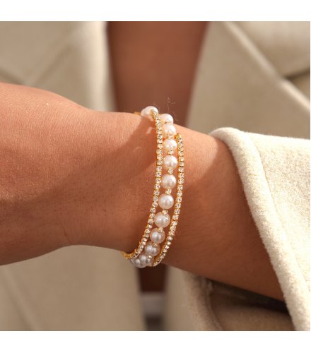 B1021 - Classic Pearl Bracelet