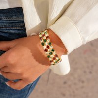 B1027 - Elegant Gemstone Bracelet