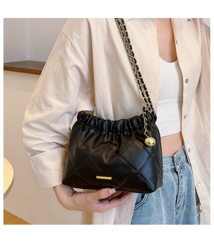 CL1122 - Plated Chain Shoulder Bag
