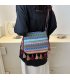 CL1168 - Trendy Retro Crossbody  Woven Bag
