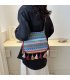 CL1168 - Trendy Retro Crossbody  Woven Bag
