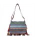 CL1168 - Trendy Retro Crossbody  Woven Bag
