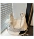CL1211 - Casual White Lettering Tote Bag