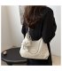 CL1211 - Casual White Lettering Tote Bag