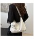 CL1211 - Casual White Lettering Tote Bag