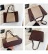(PRE ORDER) CL1216 - Two-tone Tote Shoulder Bag