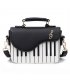 CL1223 -  Cute Piano Pattern Shoulder Bag