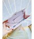 CL1240 - Silk Pleated Diamond Wedding French Clutch