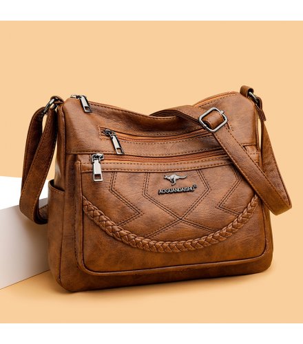 CL1257 - Premium Soft Leather Messenger Bag