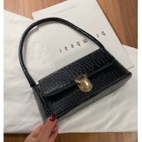 CL1393 - Simple Black Messenger Bag