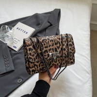 CL1400 - Leopard Print Messenger Bag