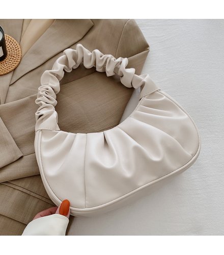(PRE ORDER) CL1447 - Pleated Cloud Shoulder Bag