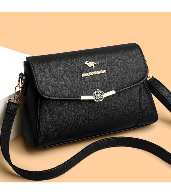 CL1475 - Embroidered Square Messenger Bag