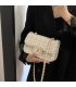 CL1501 - Woolen Chain Small Square Bag