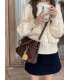 CL1513 - Retro Suede Shoulder Crossbody Bag CL1513 - Retro Suede Shoulder Crossbody Bag
