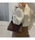 CL1521 - Retro frosted underarm baguette bag CL1521 - Retro frosted underarm baguette bag