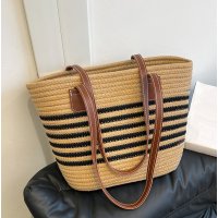 CL1538 - Woven Straw Tote Bag