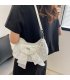 CL1580 - Elegant Pearl Bow Messenger Bag
