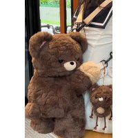 CL1585 - Cute Teddy Heart Plush Bag