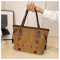 CL1672 -  Korean Classic Brown Kitty Bag