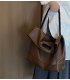 CL1682 - Korean Fashion BrownTote Bag CL1682 - Korean Fashion BrownTote Bag