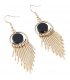 E1018 - Simple tassel temperament earrings