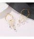 E1190 - Fashion crystal flower earrings