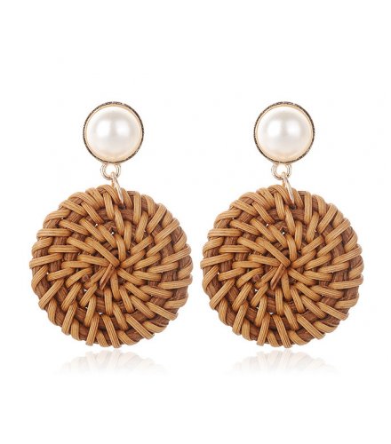 E1226 - Pearl braided earring E1226 - Pearl braided earring
