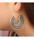 E1229 - Bohemian Retro Hollow Metal Earrings