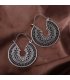 E1229 - Bohemian Retro Hollow Metal Earrings