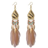 E1537 - Bohemian Retro Feather Earrings E1537 - Bohemian Retro Feather Earrings