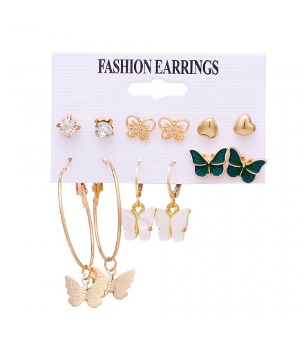E1655 - Retro Bohemian Earring Set