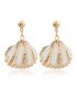 E1665 - Drop Conch Shell Earrings E1665 - Drop Conch Shell Earrings
