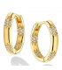 E1669 - Zircon Hoop Earrings