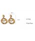 E1692 - Korean Hollow Carved Earrings