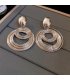 E1692 - Korean Hollow Carved Earrings