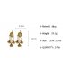 E1693 - Elegant Tassel Drop Indian Earrings