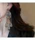 E1694 - Elegant Tassel Drop Indian Earrings